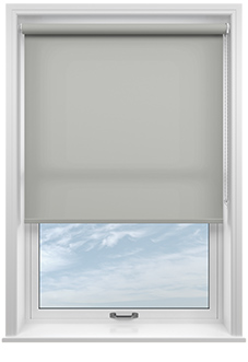 Roma, Grey Nickel - Twist&Fit Roller Blind